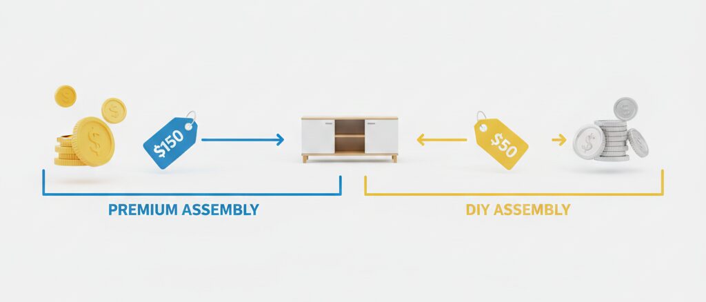 公式と民間どっちが得？IKEA家具組み立てサービスの料金相場