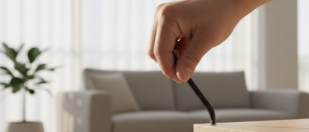家具組み立てで六角レンチが回らない時の原因と対処法！作業を完遂するための必須チェックリスト