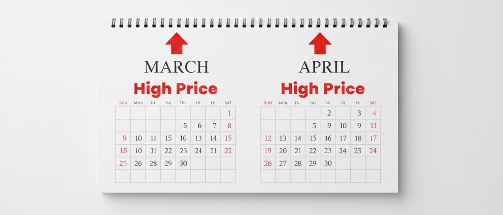 費用を抑えるために引越しをしないほうがいい月はある？