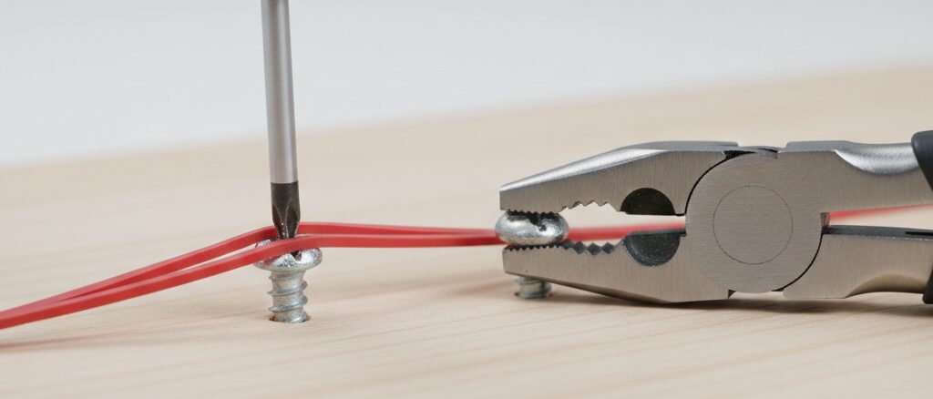 ねじ 山のないネジ外し方と潰れた時のリカバリーテクニック