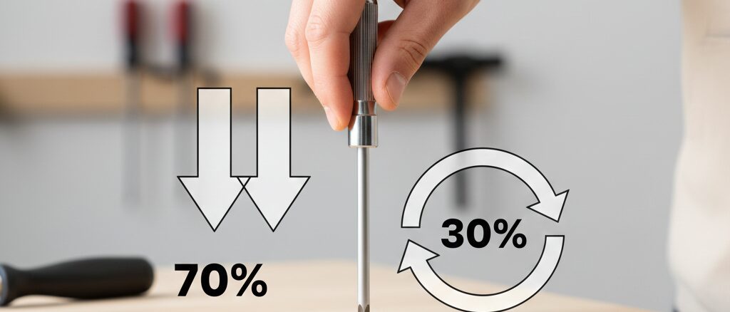 もう失敗しない！力を正しく伝える回し方のコツ