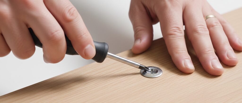 初心者向の実践テクニック！家具組み立てでカムロックが外れないときの外し方とコツ