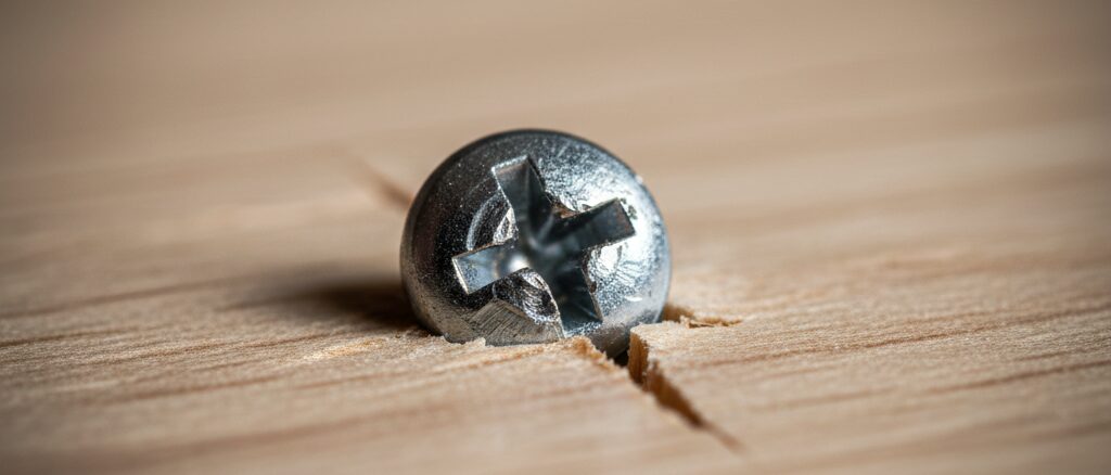 力任せに回すのは絶対NG！（破損リスク）