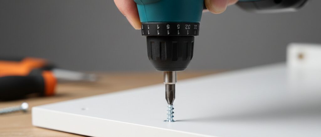 実際にトルク調整を行いながら綺麗に仕上げる手順