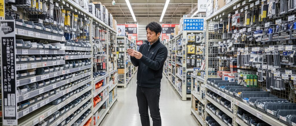 家具組み立てでネジやダボをなくした後の代用テクニックとお店での正しい探し方