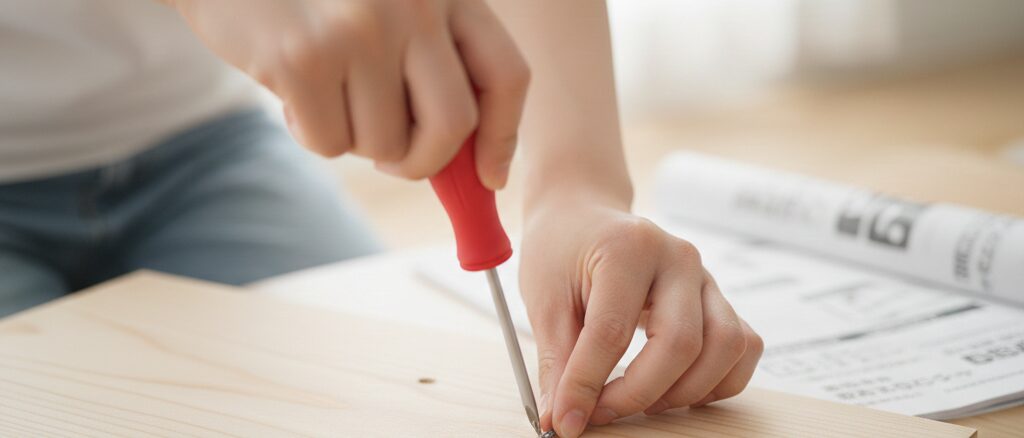 家具組み立ての工具でおすすめのスターターセット活用術と注意点