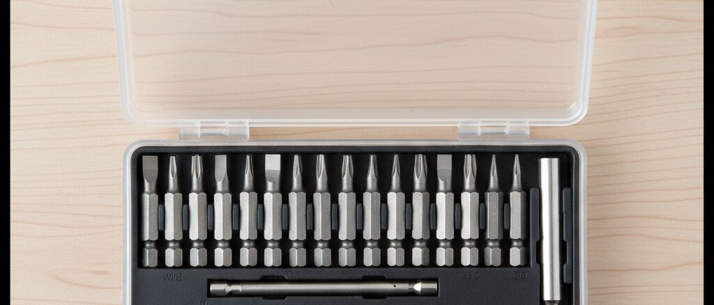 届いてすぐに使えるビットセット付かどうかの確認