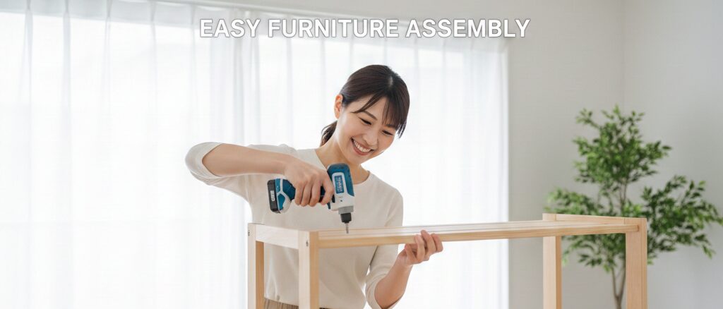 電動ドライバーで家具組み立てが劇的に楽になる！初心者におすすめの選び方と人気モデル