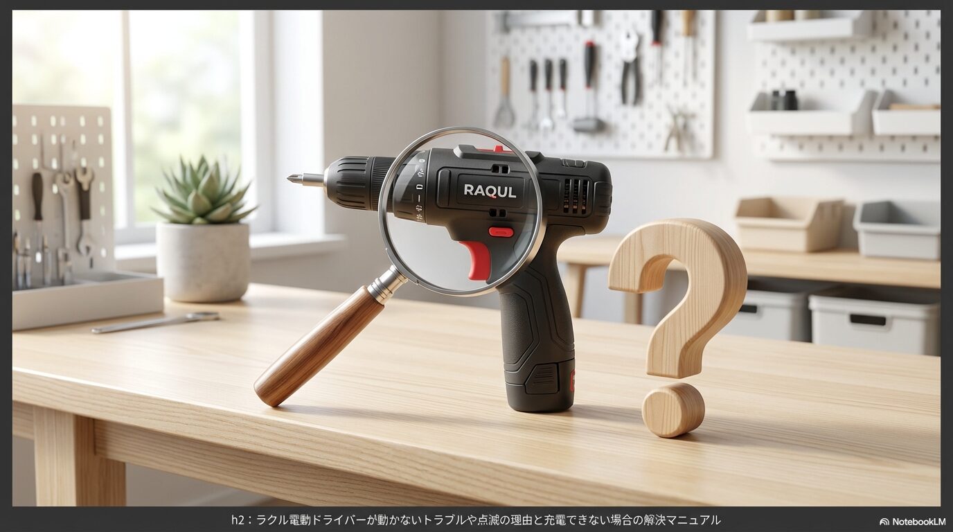 ラクル電動ドライバーが動かないトラブルや点滅の理由と充電できない場合の解決マニュアル