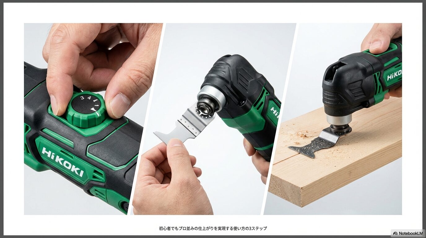 初心者でもプロ並みの仕上がりを実現する使い方の3ステップ