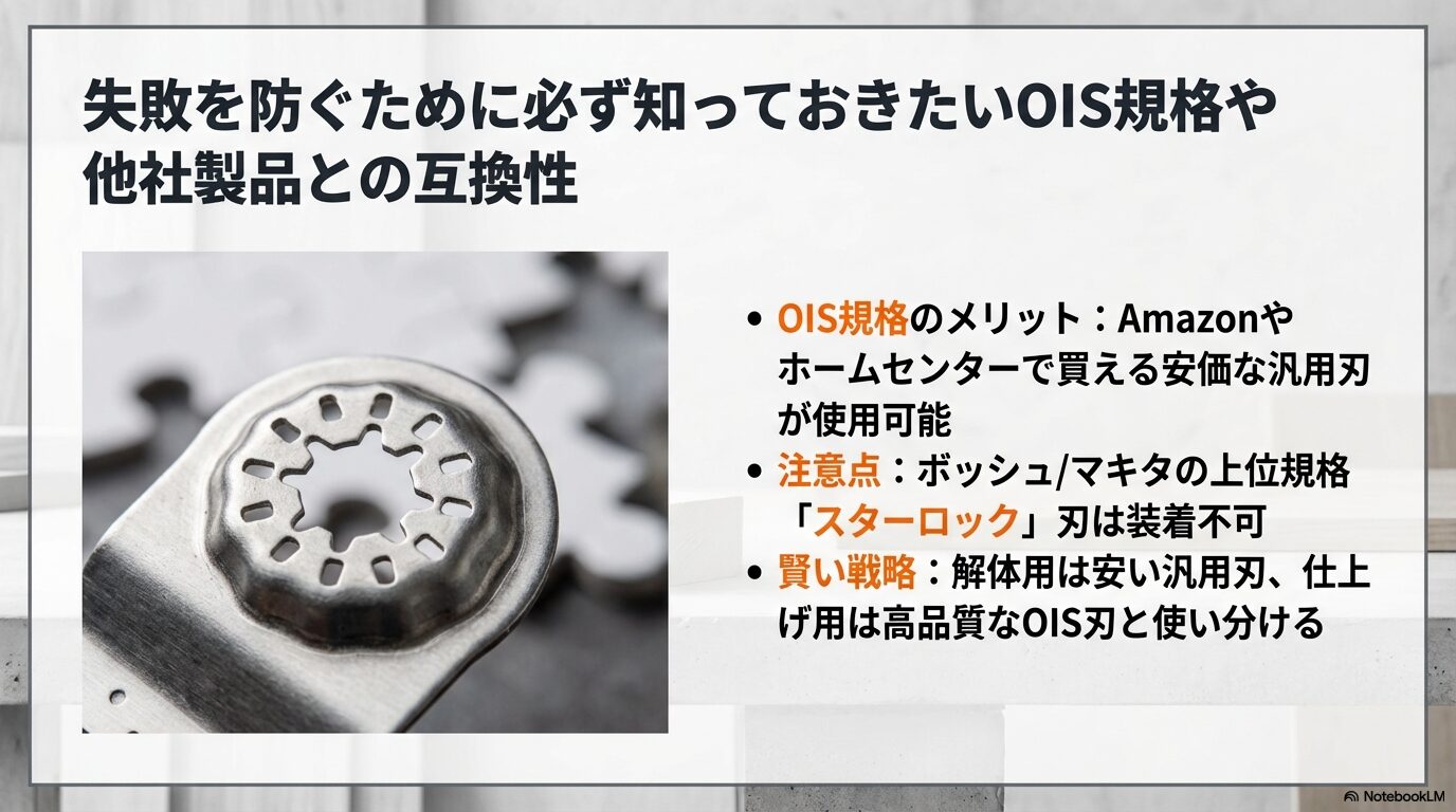 失敗を防ぐために必ず知っておきたいOIS規格や他社製品との互換性