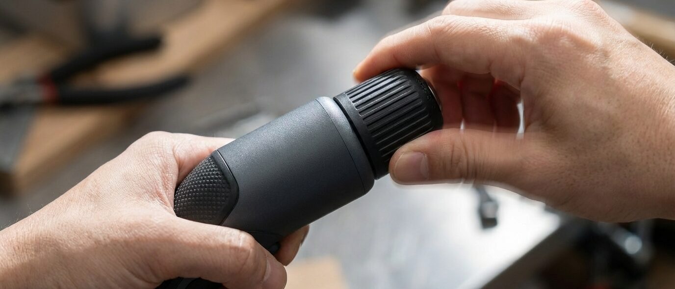 差し込み口にビットはまらない悩みを解消するチャックの操作法