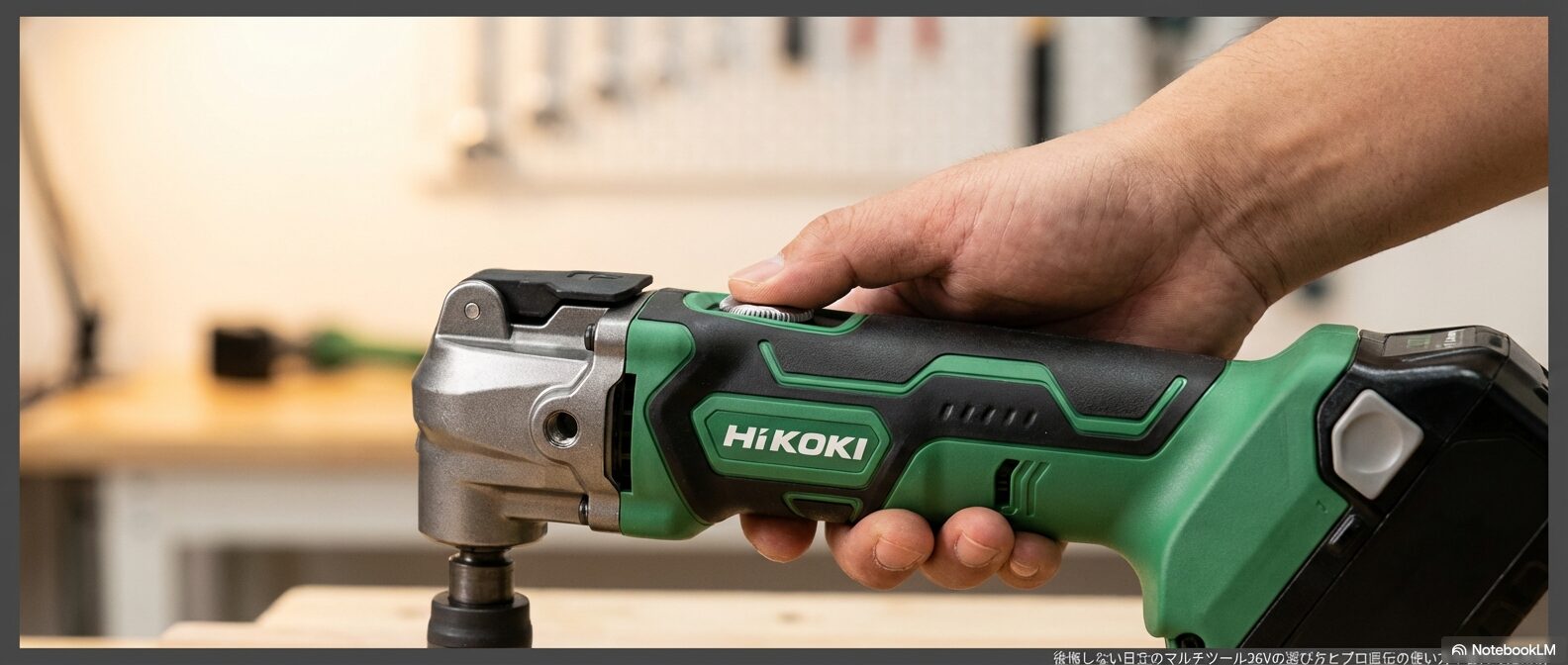 後悔しない日立のマルチツール36Vの選び方とプロ直伝の使い方や替刃の活用術