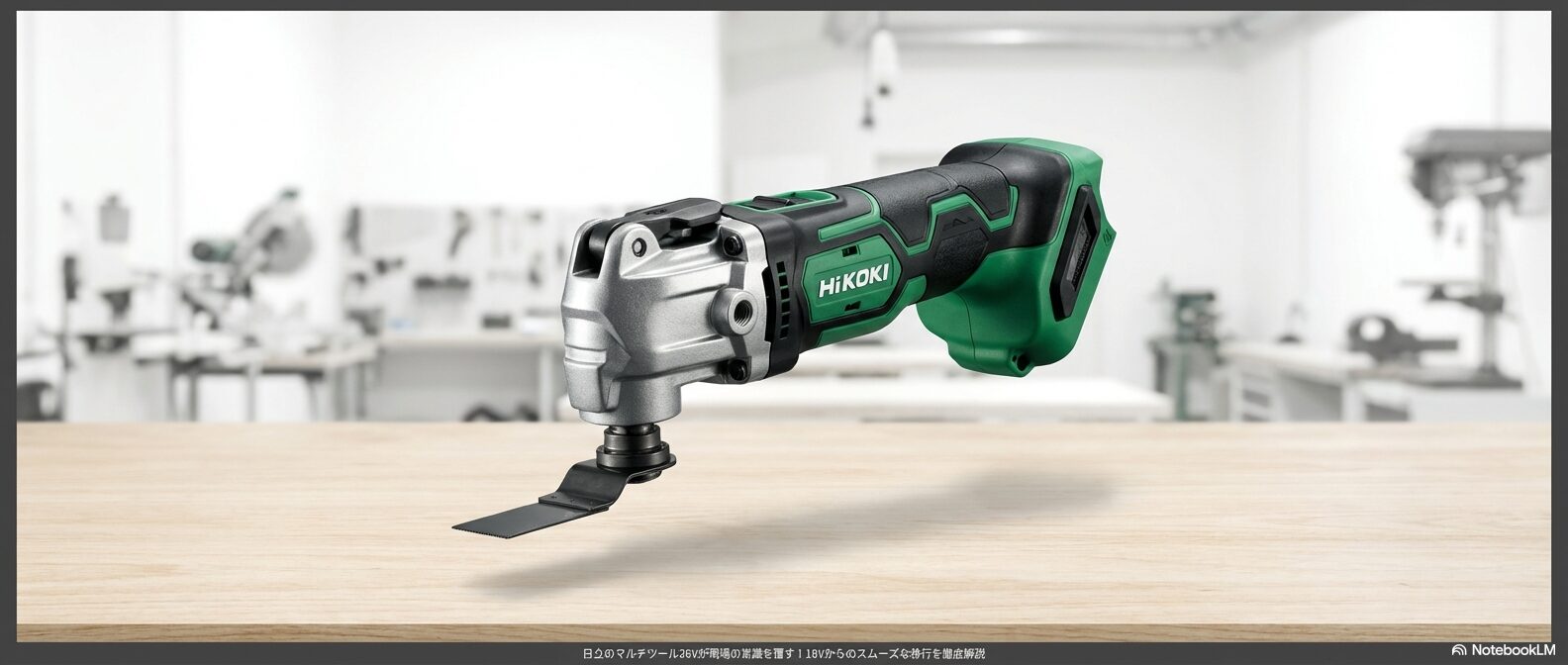 日立のマルチツール36Vが現場の常識を覆す！18Vからのスムーズな移行を徹底解説