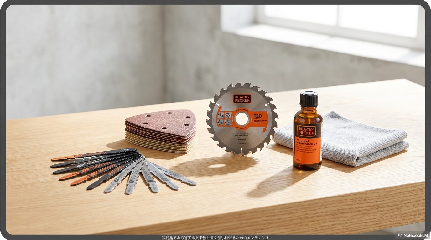 消耗品である替刃の入手性と長く使い続けるためのメンテナンス