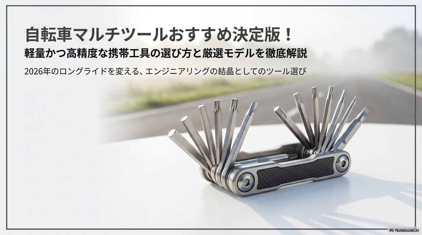 自転車マルチツールおすすめ決定版！軽量かつ高精度な携帯工具の選び方と厳選モデルを徹底解説