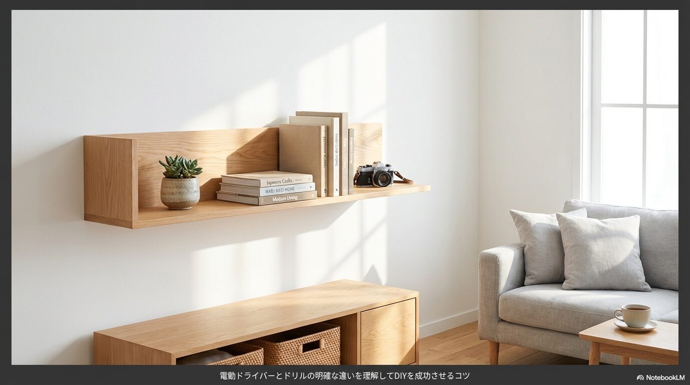 電動ドライバーとドリルの明確な違いを理解してDIYを成功させるコツ