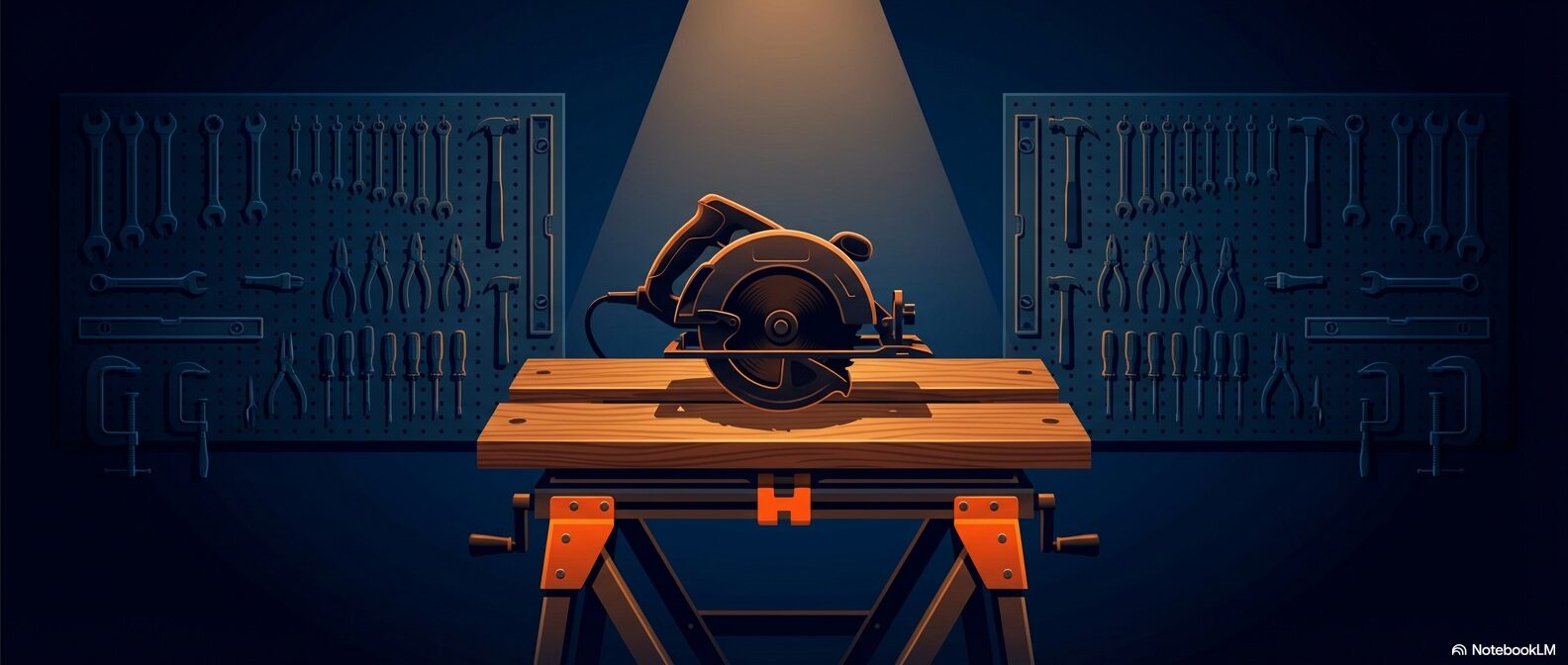 ガレージを究極の工房に変える！折りたたみ作業台キャスター付きの選び方と失敗しない基準