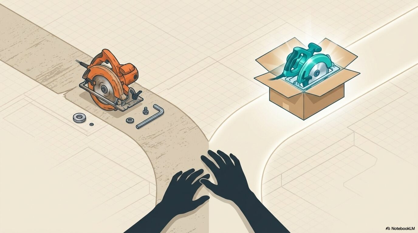 ブラック・アンド・デッカー(BLACK&DECKER)丸ノコとマキタを比較して買い替えか継続かを判断する基準