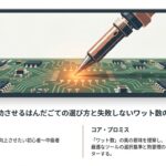 電子工作を成功させるはんだごての選び方と失敗しないワット数の決定版ガイド