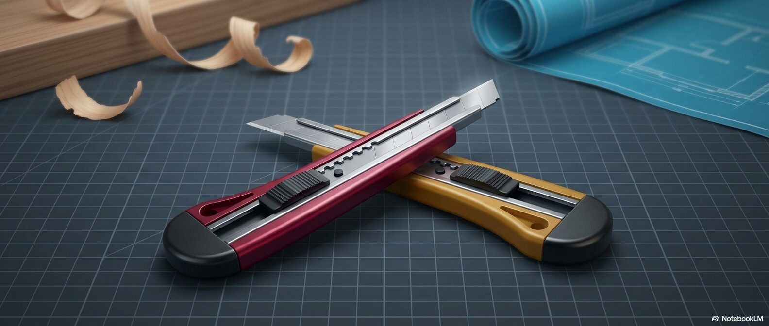 DIYにおすすめなのはどっち？NTカッターとオルファを徹底比較した選び方の正解