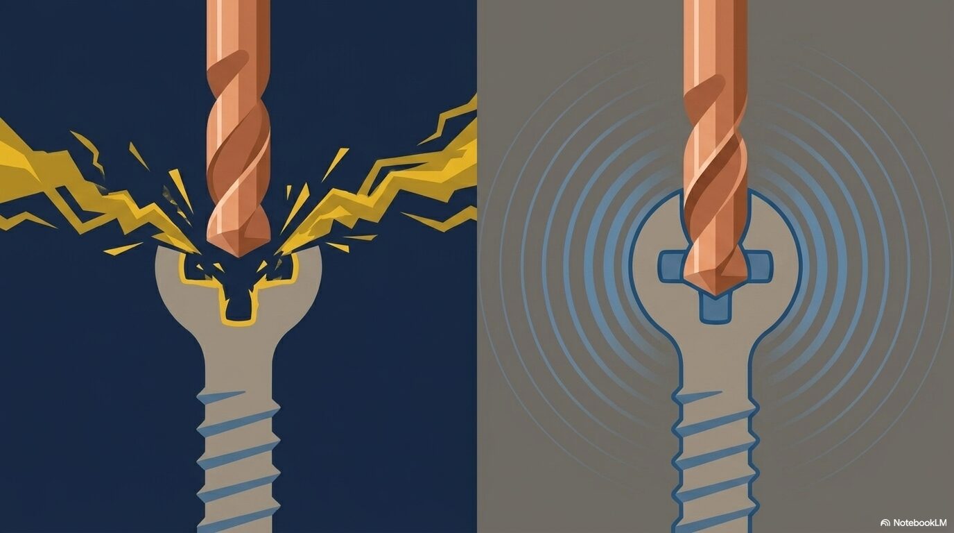ドリルドライバーの本体性能を左右する先端工具の重要性となぜネジをなめるのか