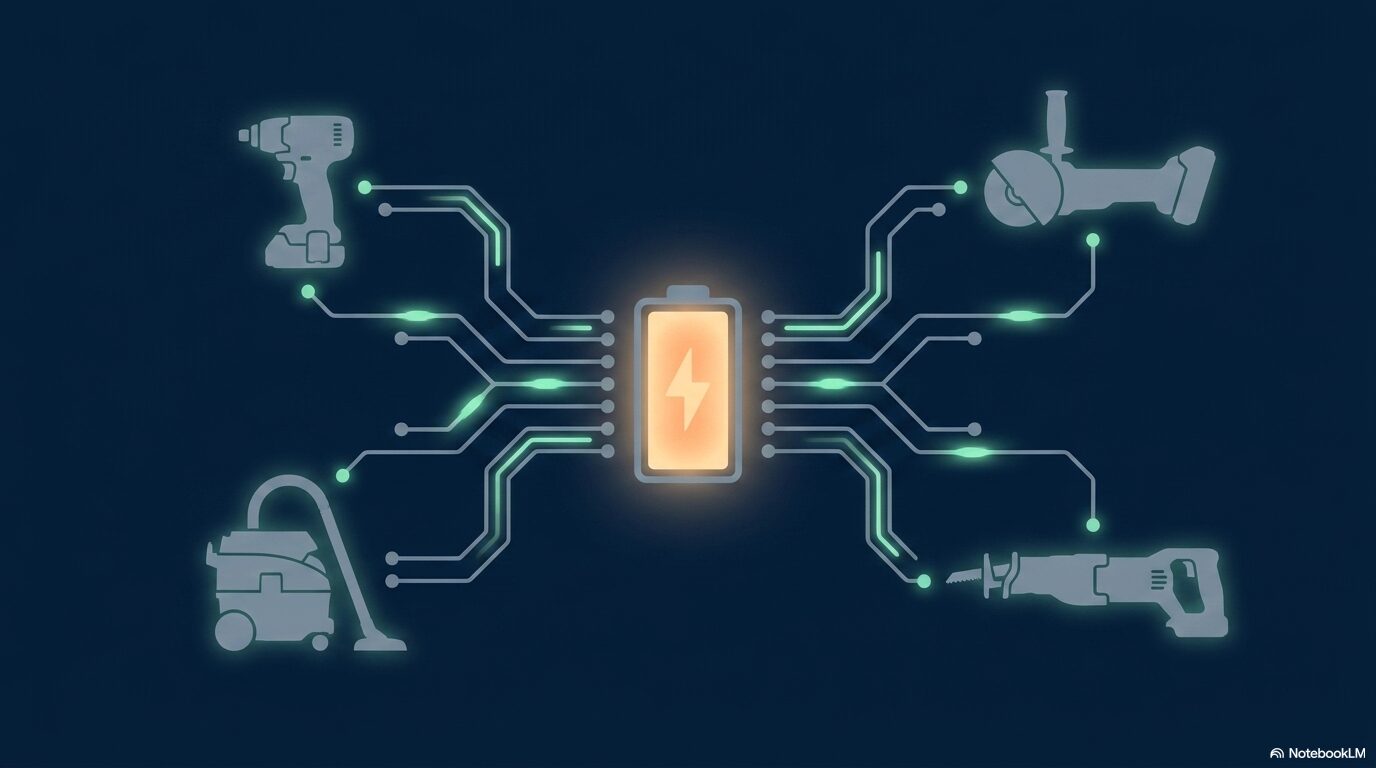 バッテリーの互換性と将来の工具拡張を見据えた賢い導入プラン