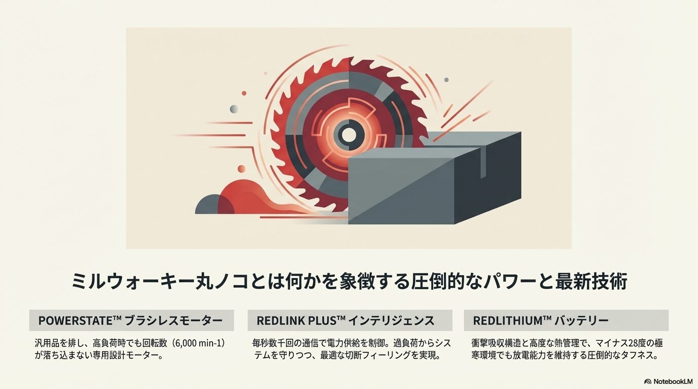 ミルウォーキー丸ノコとは何かを象徴する圧倒的なパワーと最新技術