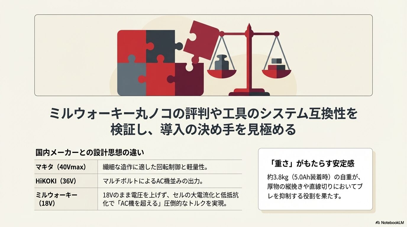 ミルウォーキー丸ノコの評判や工具のシステム互換性を検証し、導入の決め手を見極める
