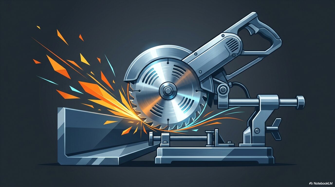 丸ノコで鉄を切るための最適な選び方と鉄鋼用チップソーの違いを徹底解説