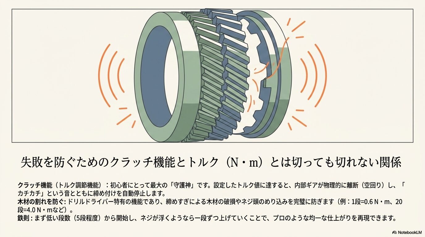 作業効率と仕上がりが変わるトルク（N・m）とは？用途別の目安と失敗しない工具選びへの影響