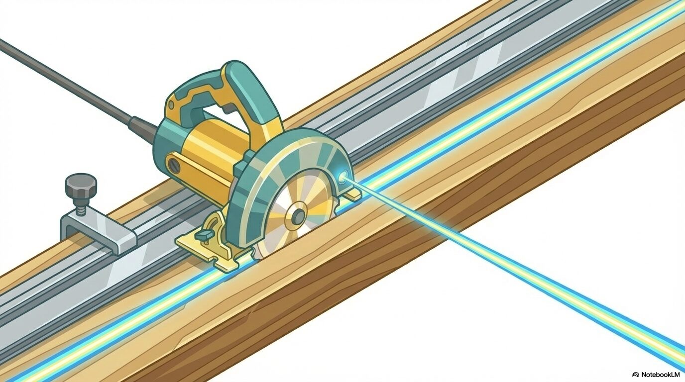 初心者でも真っ直ぐ切れるガイドフェンスと精度を劇的に高める裏技