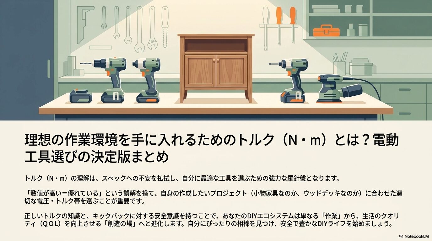 正確なトルク（N・m）とは？品質を維持するためのトルク管理の基礎