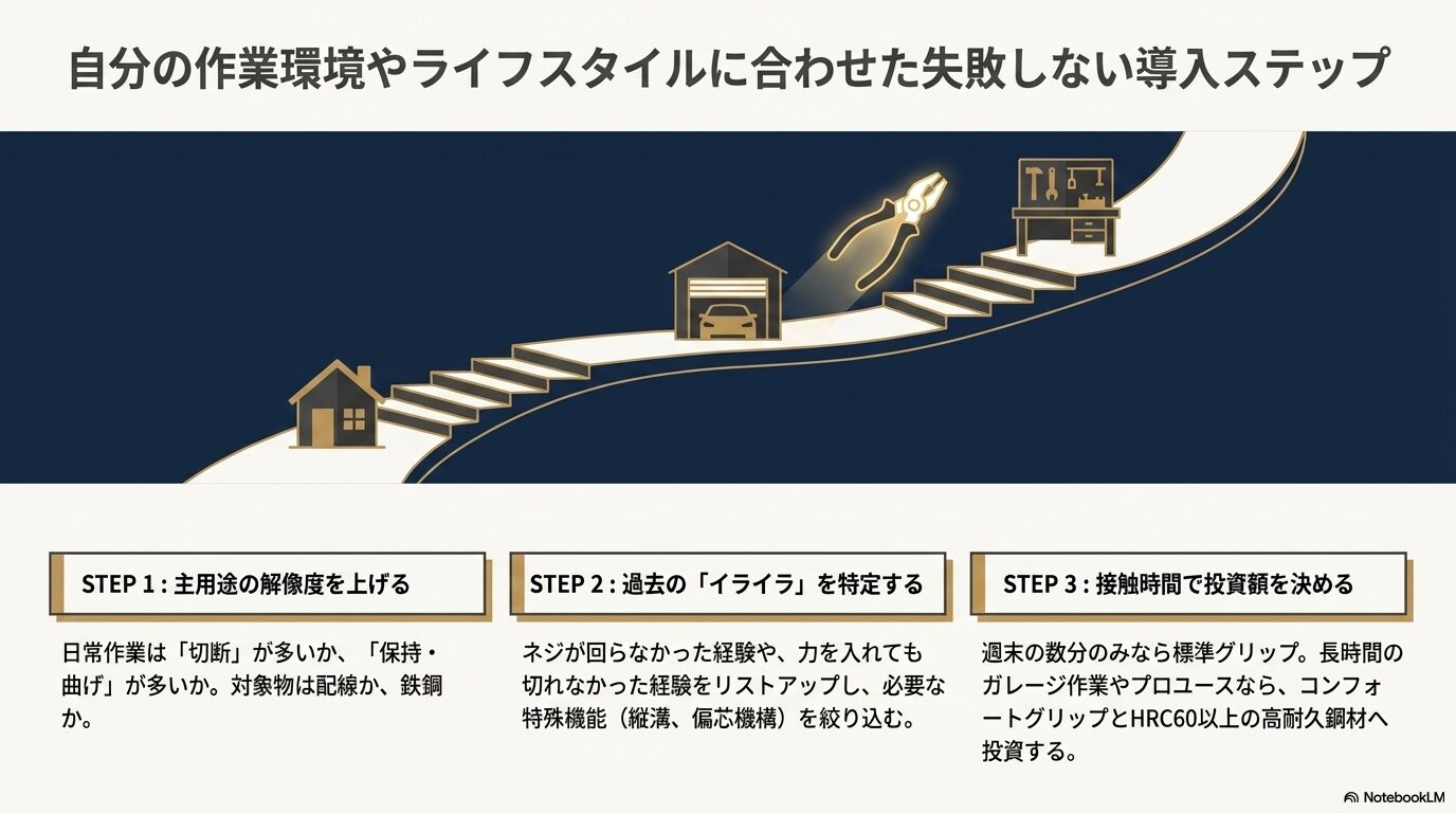 理想の一生モノを手に入れるためにペンチを比較してわかった重要事項まとめ