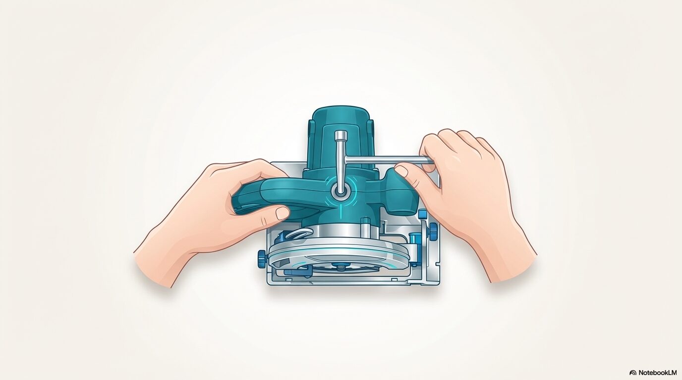 自分で修理して現場復帰！マキタの丸ノコにおけるベースプレートの交換手順と精密な校正マニュアル