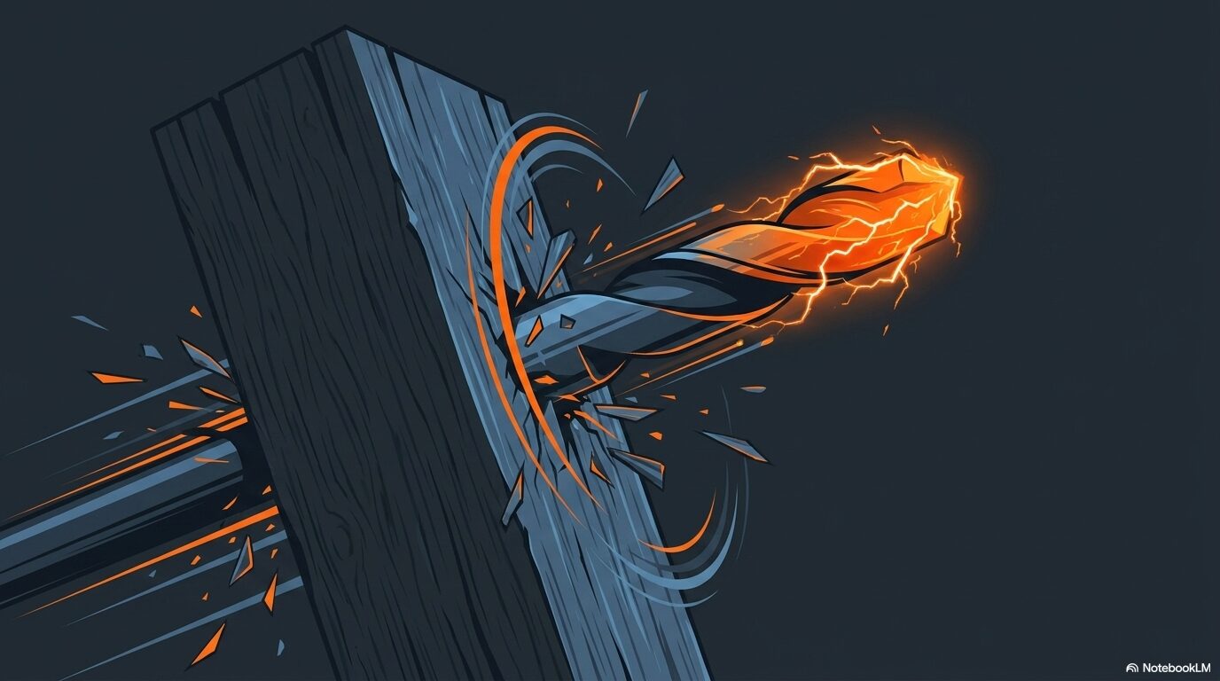 電圧を示すV（ボルト）は電動工具の作業スピードとパワーを決定付ける