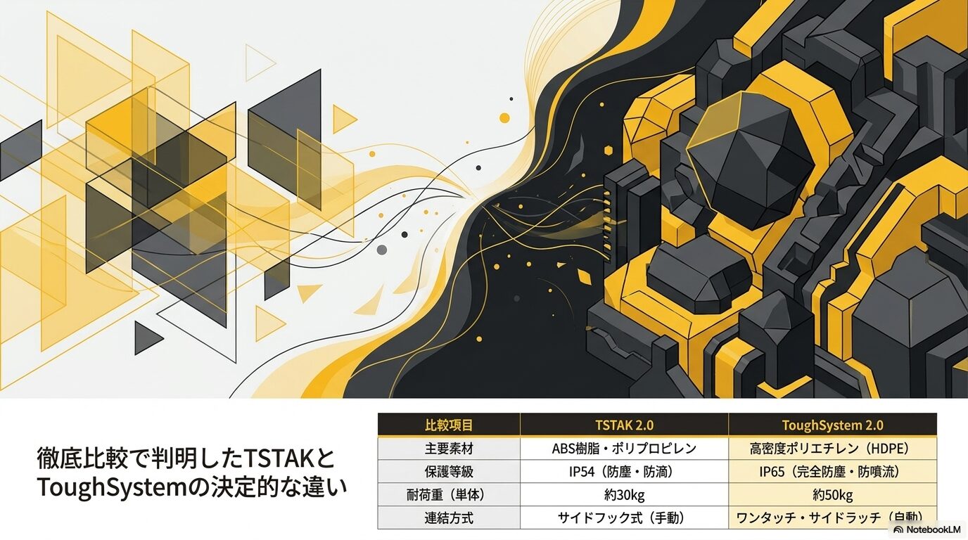 徹底比較で判明したTSTAKとToughSystemの決定的な違い