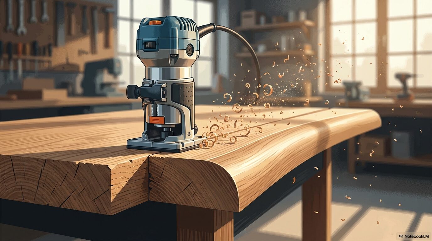 自作家具を格上げするトリマーという工具の失敗しない選び方
